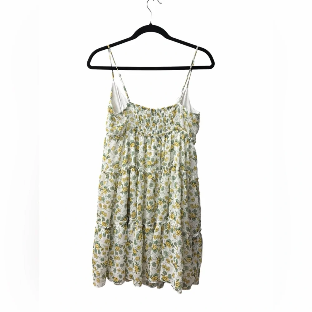 Trixxi Ditsy Floral Empire Waist Mini Dress | Size M